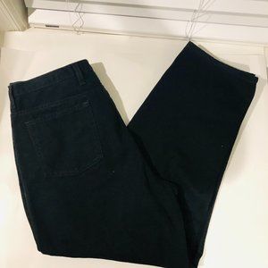 Eddie Bauer Size 20 Black Jeans
